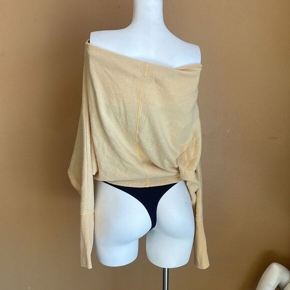 Project Social T Off the Shoulder Cozy Top Size S very soft and comfy - Picture 5 of 11